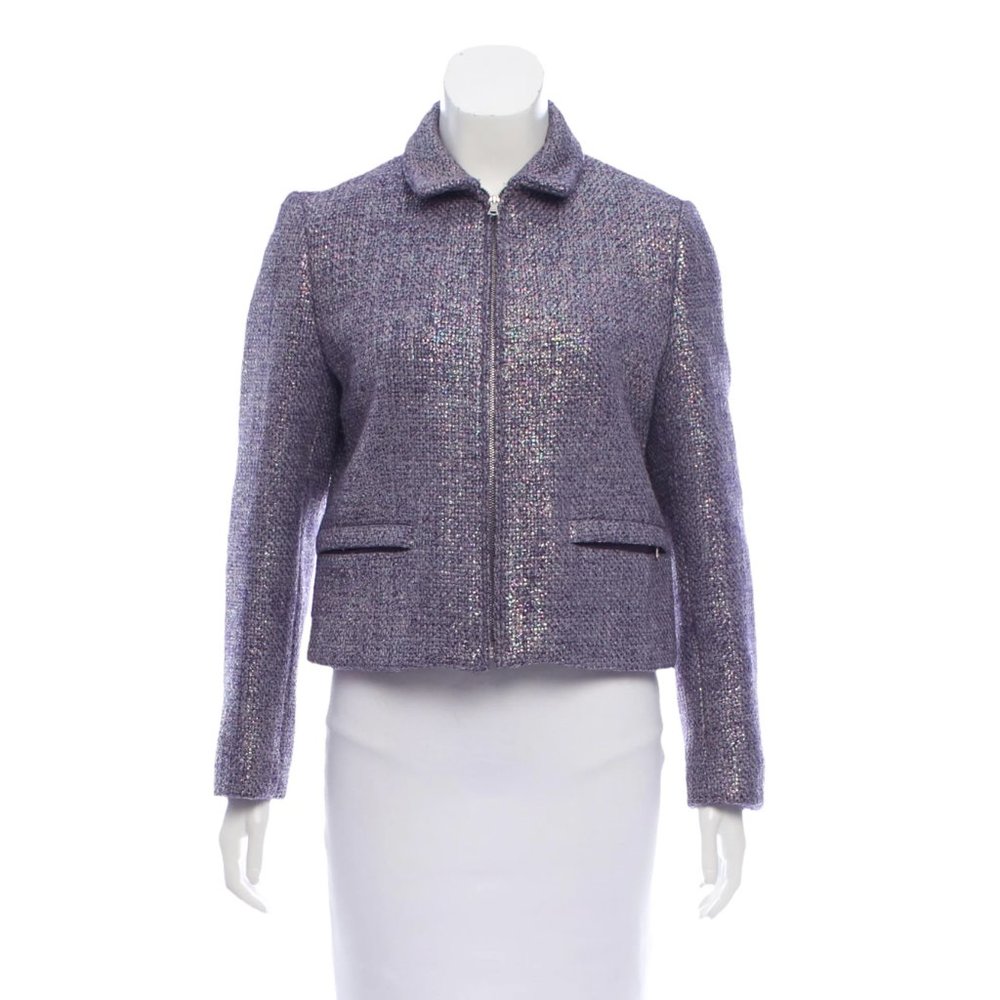 Miu Miu Iridescent Tweed Jacket